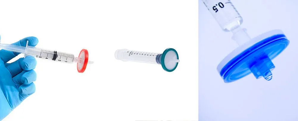 syringe filter 0.22um applications