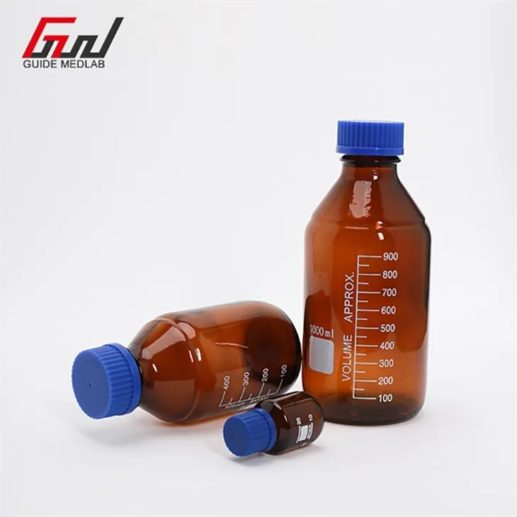 4 250 ml reagent bottle with cap