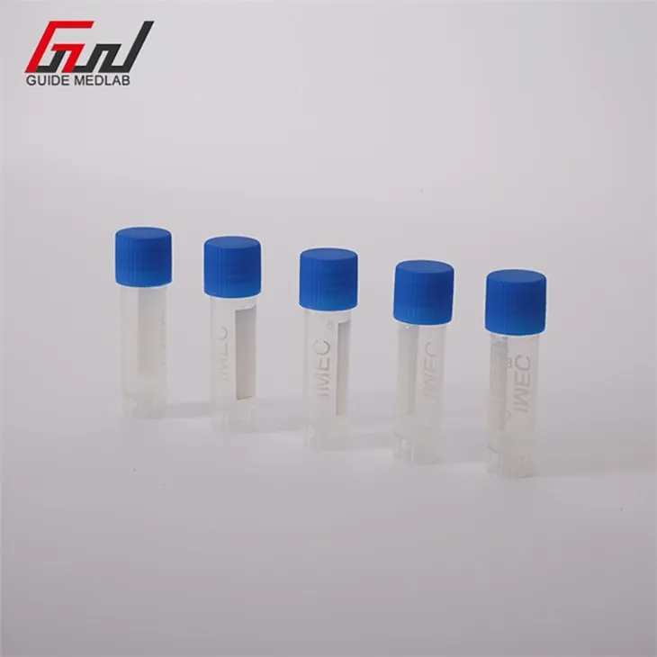 4 2ml sterile cryogenic vials