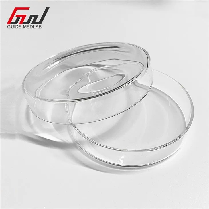 2 Glass petri dish 100mm