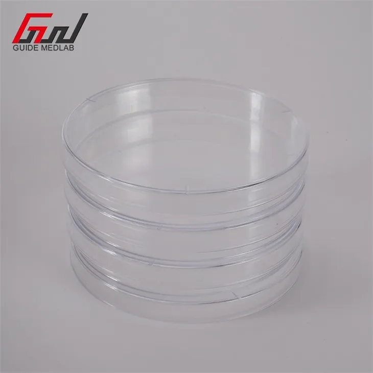 4 sterile petri dishes disposable